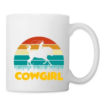 Amoureux du cheval, cheval horse. Love Horses - Mug blanc - blanc - Droite
