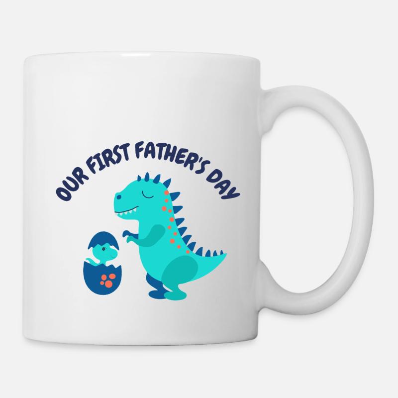 UNSER ERSTER VATERTAG - Tasse - Weiß
