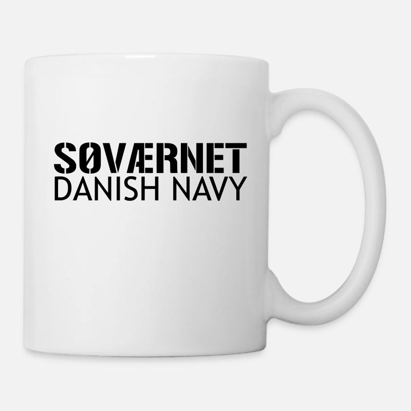 Søværnet - Marine danoise - Mug blanc - blanc