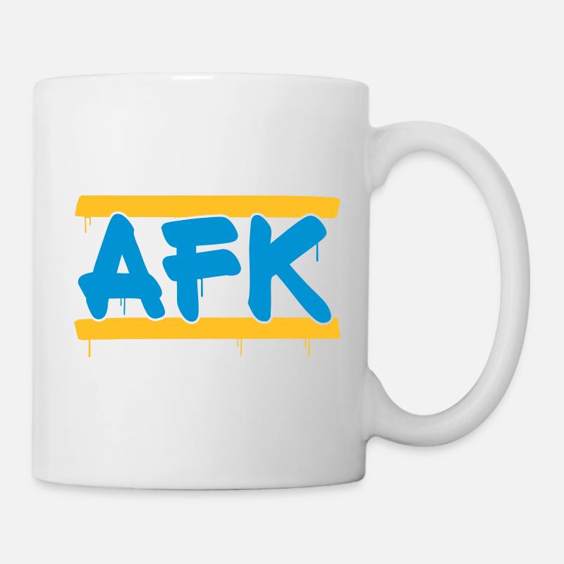 AFK - Tasse - Weiß