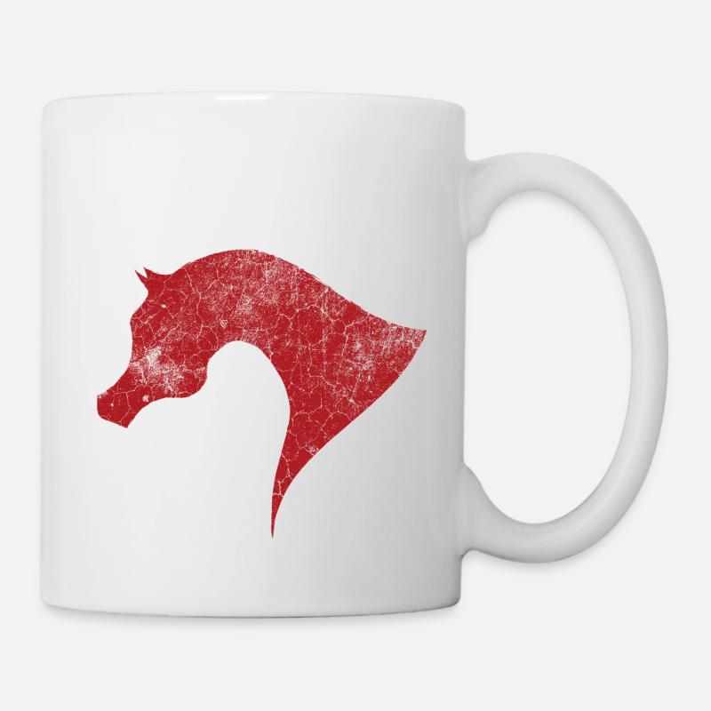 arabic horse - Tasse - Weiß