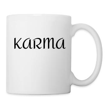 Karma - Mug blanc - blanc - Droite
