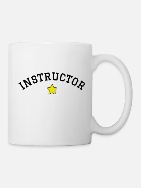 Instructor - Tasse - Weiß