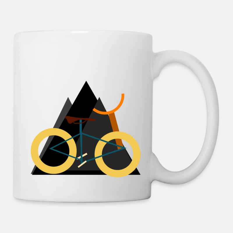 Retro wheel - Mug - white