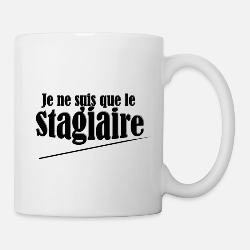 Le stagiaire - Mug blanc - blanc