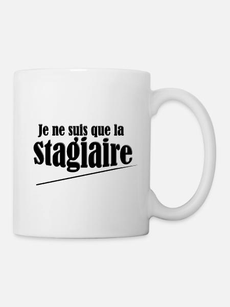 La stagiaire - Mug blanc - blanc