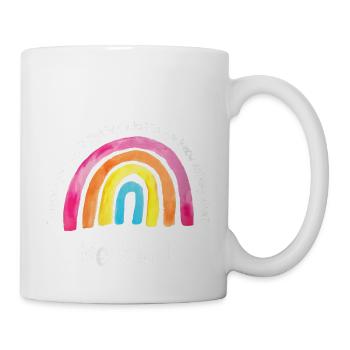 Sei nett, seit nett miteinander BE KIND, - Tasse - Weiß - Rechts