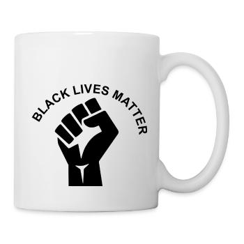 BLACK LIVES MATTER - Tasse - Weiß - Rechts