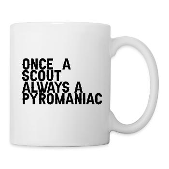 Once A Scout, Always A Pyromaniac 6 - Mug - white - Right
