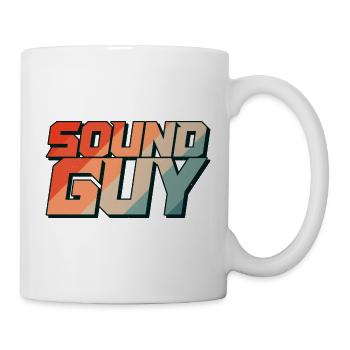 Tontechniker Veranstaltungstechnik Audiotechniker - Tasse - Weiß - Rechts