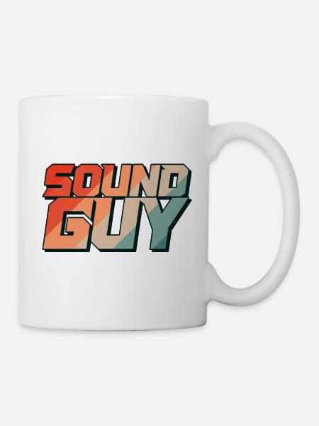 Tontechniker Veranstaltungstechnik Audiotechniker - Tasse - Weiß
