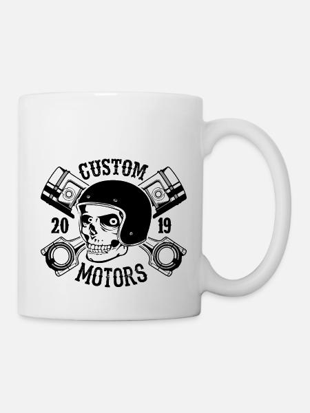 Custom Motors - Tasse - Weiß