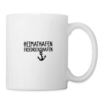 Heimathafen Friedrichshafen - Tasse - Weiß - Rechts