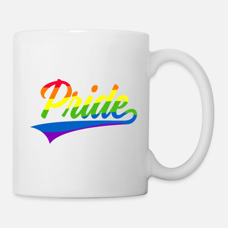 PRIDE LGBT CSD - Tasse - Weiß