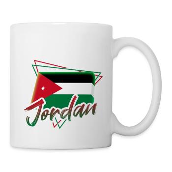 Jordanie - Mug blanc - blanc - Droite