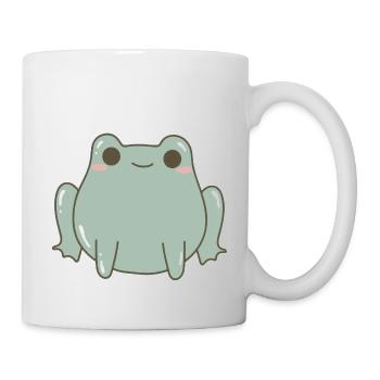 Grenouille - Mug blanc - blanc - Droite