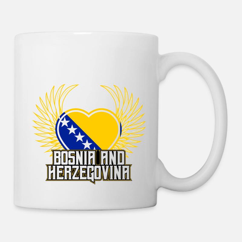 Bosnie-et-Herzégovine - Mug blanc - blanc