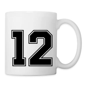 12 - Tasse - Weiß - Rechts