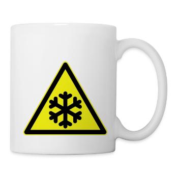 Cold Warning, Cold Warning - Mug - white - Right