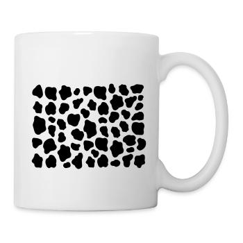 Cow Spots Cow Pattern Cow Spots Dalmatian Fur - Mug - white - Right