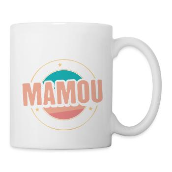 Femme Mamou Cadeau Grand mère original mamie - Mug blanc - blanc - Droite