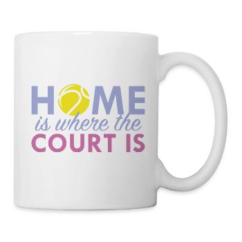 Home Is Where The Court Is - Mug - white - Right