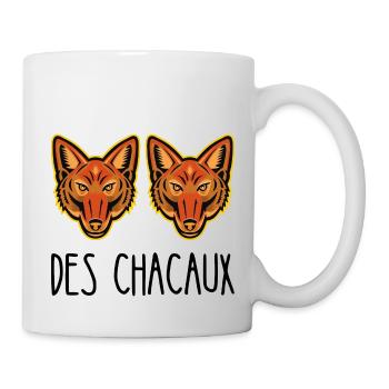 des chacaux - Mug blanc - blanc - Droite
