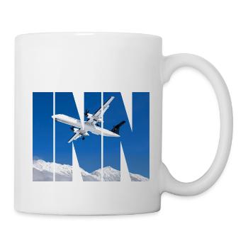 Innsbruck Airport - Mug - white - Right