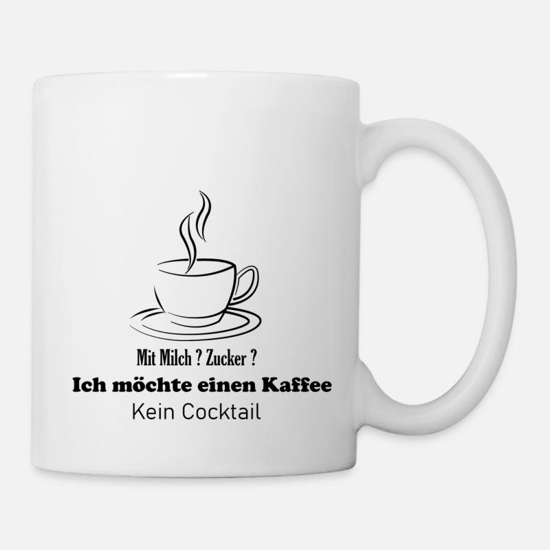 Kaffee - Tasse - Weiß