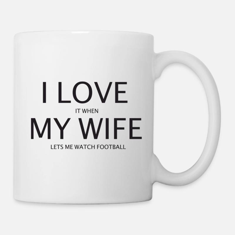 J’AIME MA FEMME - Mug blanc - blanc