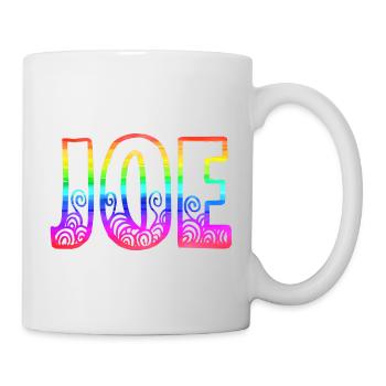 joe rs rainbow - Mug - white - Right