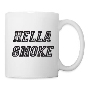 Weed Cannabis CBD Spruch - Tasse - Weiß - Rechts