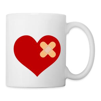 heartpatch - Mug blanc - blanc - Droite