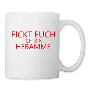Hebamme - Tasse - Weiß - Rechts