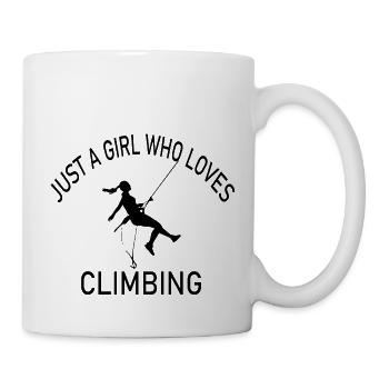 Bouldering Climbing Climbing - Mug - white - Right
