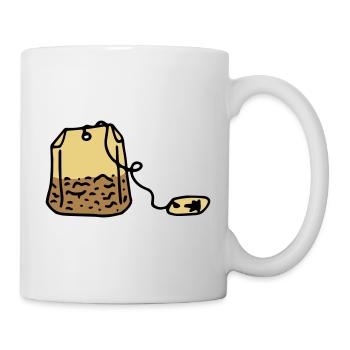 Tea Tea bags Tea drinker Tea time - Mug - white - Right