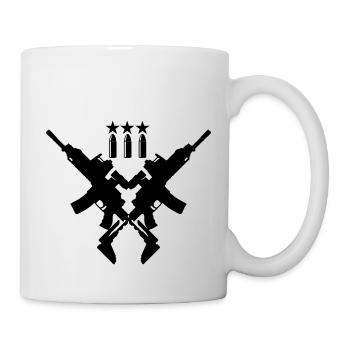 US Army - Bundeswehr - Tasse - Weiß - Rechts