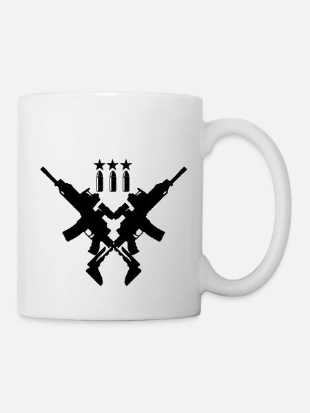 US Army - Bundeswehr - Tasse - Weiß