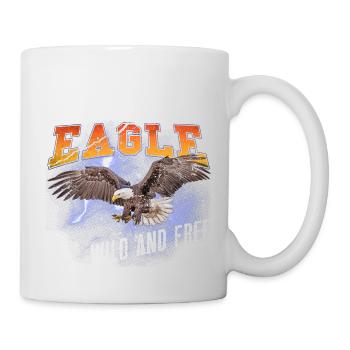Eagle Eagle Freedom Freedom Nature Aventure - Mug blanc - blanc - Droite