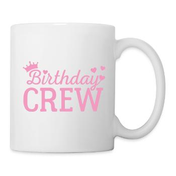 Birthday crew - Mug - white - Right