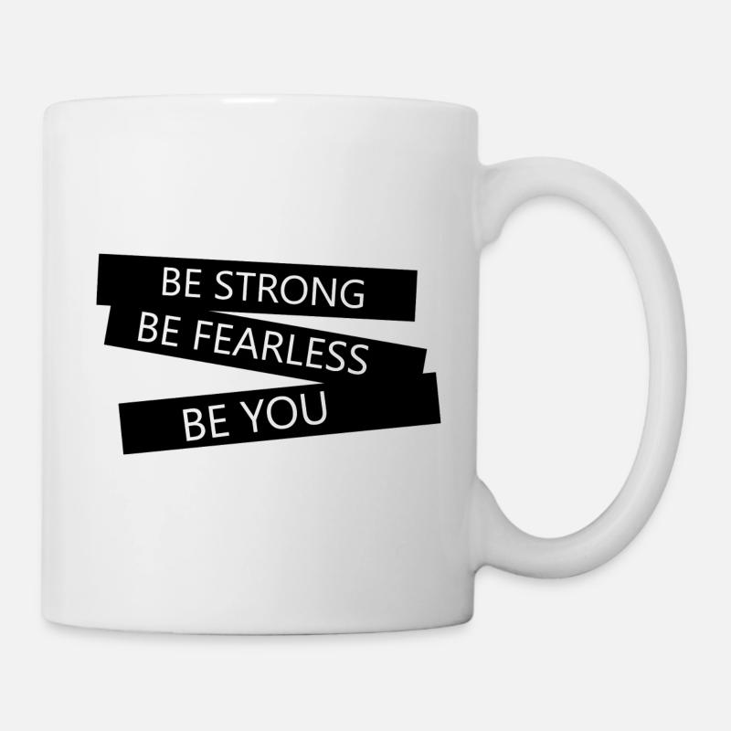 BE YOU - Mug blanc - blanc