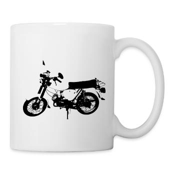 Simson s51 schwarz - Tasse - Weiß - Rechts