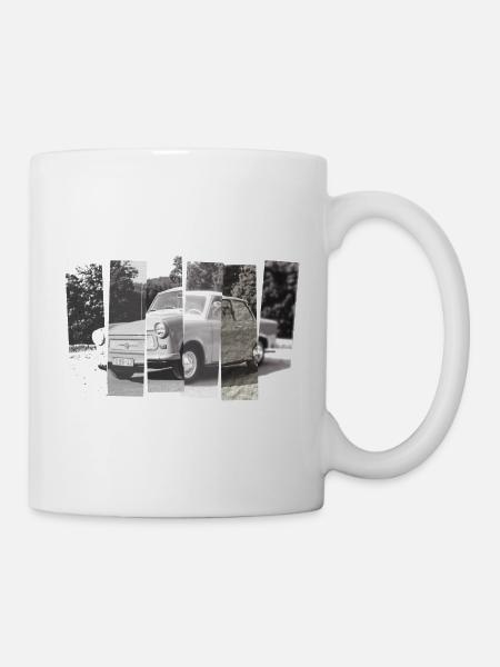 "Schnipsel" - Tasse - Weiß