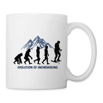 Schneeschuhwandern Winter Schneeschuhwandern Evolution - Tasse - Weiß - Rechts