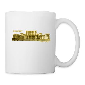 Roumanie Bucarest Bucarest Capitale Roumanie Ville - Mug blanc - blanc - Droite