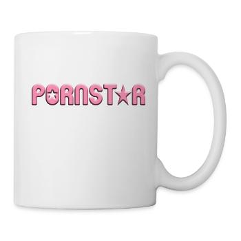 PORNOSTAR - Tasse - Weiß - Rechts