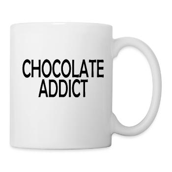 schokolade chocolate - Tasse - Weiß - Rechts