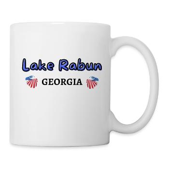 Lake Rabun Georgia beautiful - Mug - white - Right