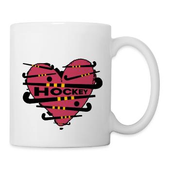 feldhockey hockey hockey hockey hockey-love hockey - Mug blanc - blanc - Droite