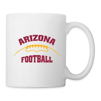 Arizona Football - Mug - white - Right